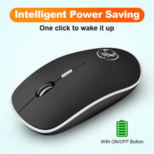 Load image into Gallery viewer, Silent Wireless Mouse PC Computer Mouse Gamer Ergonomic Mouse Optical Noiseless USB Mice Silent Mause Wireless For PC Laptop