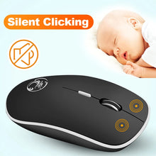 Load image into Gallery viewer, Silent Wireless Mouse PC Computer Mouse Gamer Ergonomic Mouse Optical Noiseless USB Mice Silent Mause Wireless For PC Laptop