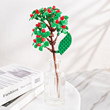 Load image into Gallery viewer, Simulation Building Blocks Flower Tulip Rose Sunflower Potted Bouquet Mini Flower Block DIY Children's Assembled Toy Girl Gift