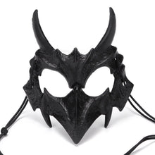 Load image into Gallery viewer, Skull Party Mask Demon Werewolf Tigers Skull Half Face Cover Mask Halloween Dance Prom Cosplay Costume Mask Prop
