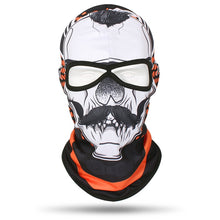 Load image into Gallery viewer, Skull Printed Bandana Breathable Outdoor Cool Sunscreen Balaclava Windproof Lycra Motorcycle Face Mask Cycling Bicycle Headgear