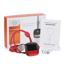 Load image into Gallery viewer, Smart TENS EMS Pulse Neck Massager Necklace Microcurrent Cervical Shoulder Spine Heating Kneading Low Frequency Magnetic Therapy