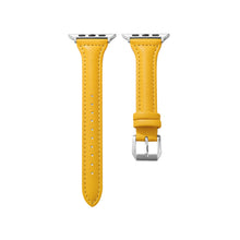 Load image into Gallery viewer, Smart Watch Strap for Apple Watch Band 40mm 44mm 38mm 42mm Series SE 654321 Woman Leather Watch Band