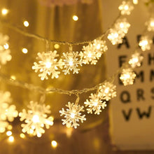 Load image into Gallery viewer, Snowflake LED Light Christmas Decor For Home Hanging Garland Christmas Ornaments Xmas Tree Decor Noel Navidad