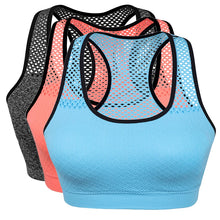 Load image into Gallery viewer, Yoga Bra Wireless Push Up Sports Bra Top Shockproof Fitness Gym Bra for Women