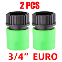 Load image into Gallery viewer, Quick Connector Nipple EURO USA 3/4 Inch Male Threaded Hose Pipe Adapter for Garden Tubing Drip Irrigation Watering System