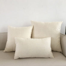 Load image into Gallery viewer, Solid Sofa Cushion Cover 30x50/40x40/45x45/40x60/50x50/55x55/60x60cm Decorative Throw Pillow Case For Car Seat Chair