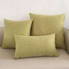 Load image into Gallery viewer, Solid Sofa Cushion Cover 30x50/40x40/45x45/40x60/50x50/55x55/60x60cm Decorative Throw Pillow Case For Car Seat Chair