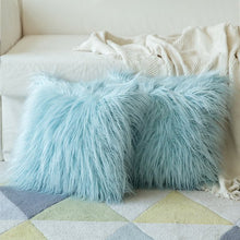 Load image into Gallery viewer, Soft Fur Pillows Case Plush Cushion Cover Home Decor Pillow Covers Living Room Bedroom Sofa Decorative Pillows Cover 43x43cm New
