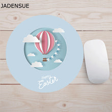 Load image into Gallery viewer, 20*20cm Soft Laptop Mouse Mat Cartoon Anime Planets Cute Mouse Mat Kawaii Desk Mats Anti-slip Circular Games Office Supplies Deskpad