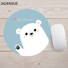 Load image into Gallery viewer, 20*20cm Soft Laptop Mouse Mat Cartoon Anime Planets Cute Mouse Mat Kawaii Desk Mats Anti-slip Circular Games Office Supplies Deskpad