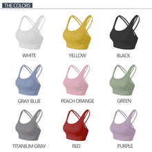 Load image into Gallery viewer, Yoga Sports Bra For Women Nylon Top Breathable Underwear
