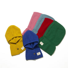 Load image into Gallery viewer, Solid Knitted Balaclava Magic Scarf for Women Winter Warm Neck Pullover Cap Ourdoor Ring Beanies Soft Woolen Yarn Muffler 2023