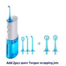 Load image into Gallery viewer, Portable Oral Irrigator USB Rechargeable Dental Water Flosser Stable Water Flow Waterproof Bathroom Teeth Cleaner