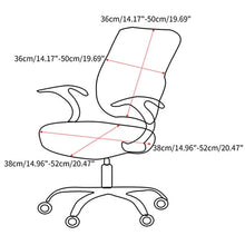 Load image into Gallery viewer, Spandex Office Chair Covers Elastic Armchair Seat Cover Rotating Lift Computer Chair Slipcover Strech Silla Gamer Seat Protector