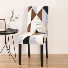 Load image into Gallery viewer, Spandex Stretch Dining Chair Cover Big Elastic Seat Covers Office Chair Slipcovers Restaurant Wedding Banquet Hotel 1/2/4/6PCS