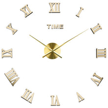 Load image into Gallery viewer, Wall Clock Big Acrylic Mirror Modern Home Decoration Living Room Stickers
