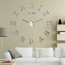 Load image into Gallery viewer, Wall Clock Big Acrylic Mirror Modern Home Decoration Living Room Stickers