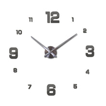 Load image into Gallery viewer, Wall Clock special acrylic mirror europe quartz watch still life clocks living room clocks home decoration stickers