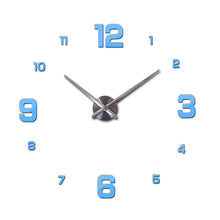 Load image into Gallery viewer, Wall Clock special acrylic mirror europe quartz watch still life clocks living room clocks home decoration stickers