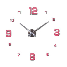 Load image into Gallery viewer, Wall Clock special acrylic mirror europe quartz watch still life clocks living room clocks home decoration stickers