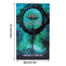 Load image into Gallery viewer, Spirits Shadows Tarot Card Unknown Spirit Deck Tarot Oracle Cards Deck Card Mysterious Divination Game Family Party Board Game