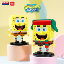 Load image into Gallery viewer, SpongeBob SquarePants Micro particles Block City Patrick Star Squidward Charm Kids Toys Birthday Gifts