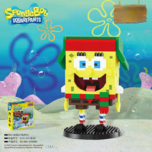 Load image into Gallery viewer, SpongeBob SquarePants Micro particles Block City Patrick Star Squidward Charm Kids Toys Birthday Gifts
