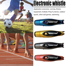 Load image into Gallery viewer, Sports Events Electronic Electric Whistle For Running Fitness Equipment Football Ping-pongball Referee Whistle