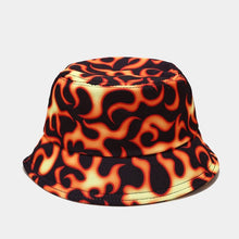 Load image into Gallery viewer, Spring Summer Blue Sky Clouds Flame Bucket Hat for Men Women Outdoor Fashion Hip Hop Fishman Hat Bob Boys Girls Travel Panama