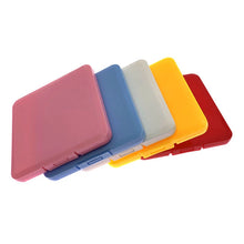 Load image into Gallery viewer, Square Portable Mask Storage Colorful Disposable Mask Storage Box Household Moisture-Proof Dustproof Mask Holder Box Save Bag