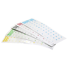 Load image into Gallery viewer, 2PCS Keyboard Stickers Russian Language Transparent Keyboard Cover
