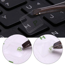 Load image into Gallery viewer, 2PCS Keyboard Stickers Russian Language Transparent Keyboard Cover