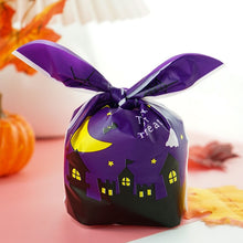 Load image into Gallery viewer, StoBag 50pcs Halloween Candy Packaging Bag Party Trick Or Treat Handbag For Children Gift Cookies Handmade Favour Biscuits Snack