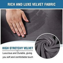 Load image into Gallery viewer, Velvet Recliner Chair Cover Protector Elastic All-inclusive Massage Sofa Couch Cover Wingback Armchair Sofa