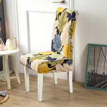 Load image into Gallery viewer, Stretch Spandex Chair Cover Universal Elastic Printing Slipcover for Dining Room Seat Chair Covers Banquet Kitchen Wedding Case