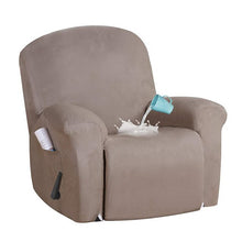 Load image into Gallery viewer, Suede Recliner Sofa Cover All-inclusive Massage Deck Lazy Boy Chair Covers Lounge Single Seat Couch Slipcover Armchair Cover