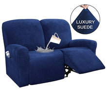 Load image into Gallery viewer, Suede Recliner Sofa Cover All-inclusive Massage Deck Lazy Boy Chair Covers Lounge Single Seat Couch Slipcover Armchair Cover