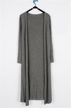 Load image into Gallery viewer, Women Modal Long Cardigan Female Cotton Sweater Cardigans Long Sleeve Women Casual Coat Ladies Outerwear
