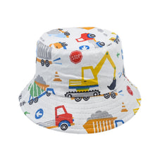 Load image into Gallery viewer, Summer Baby Hats Children Bucket Hats Baby Boys Girls Summer Sun Protection Sunscreen Cap Hat Fisherman's Hat Beach Cap Gorra