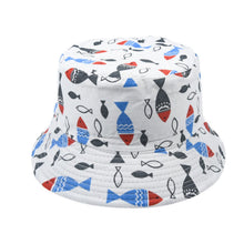 Load image into Gallery viewer, Summer Baby Hats Children Bucket Hats Baby Boys Girls Summer Sun Protection Sunscreen Cap Hat Fisherman's Hat Beach Cap Gorra