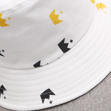 Load image into Gallery viewer, Summer Baby Sun Hat Children Outdoor Anti UV Protection Beach Caps Fishing Bucket Hats Kids Boy Girl Cartoon Fisherman Hat