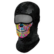 Load image into Gallery viewer, Summer Balaclava Motorcycle Full Face Shield Outdoor Protective Bandana Scarf Army Cover Joker Breathable Neck Gaiter Venom Mask