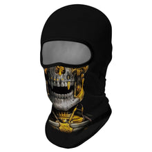 Load image into Gallery viewer, Summer Balaclava Motorcycle Full Face Shield Outdoor Protective Bandana Scarf Army Cover Joker Breathable Neck Gaiter Venom Mask