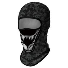Load image into Gallery viewer, Summer Balaclava Motorcycle Full Face Shield Outdoor Protective Bandana Scarf Army Cover Joker Breathable Neck Gaiter Venom Mask