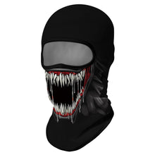 Load image into Gallery viewer, Summer Balaclava Motorcycle Full Face Shield Outdoor Protective Bandana Scarf Army Cover Joker Breathable Neck Gaiter Venom Mask