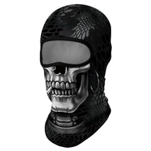 Load image into Gallery viewer, Summer Balaclava Motorcycle Full Face Shield Outdoor Protective Bandana Scarf Army Cover Joker Breathable Neck Gaiter Venom Mask