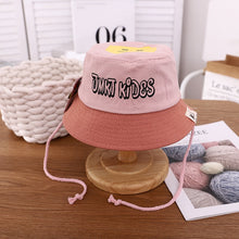 Load image into Gallery viewer, 0-3 years Summer Cute Fruit Embroidery Baby Girl Bucket Hats Kids Boy Sunscreen Panama Caps Toddler Infant