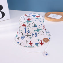 Load image into Gallery viewer, Summer Kids Boy Cartoon Printing Cotton Fisherman Hat Baby Sun Caps For Girl Children Bonnet