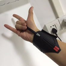 Load image into Gallery viewer, Super Hero Cosplay Web Shooter Spider Launcher Silica Gel Wristband Props Accessories